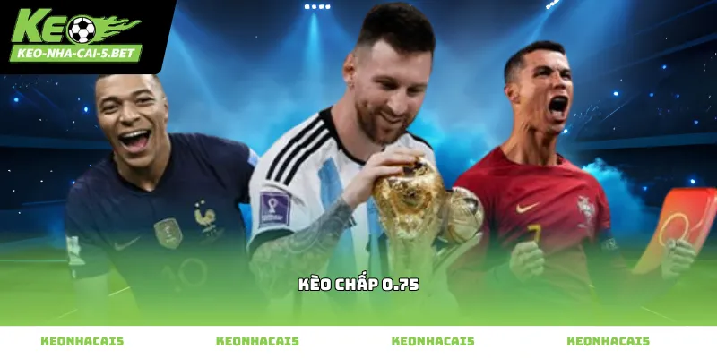 Theo dõi biến động tỷ lệ kèo chấp 0.75 tại nhà cái